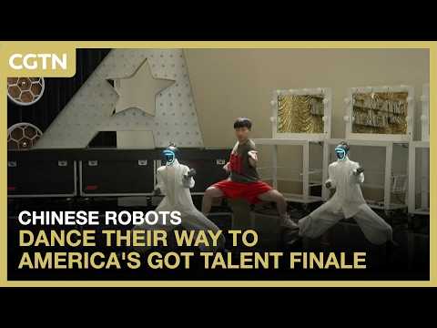 Chinese robots dance their way to America's Got Talent finale