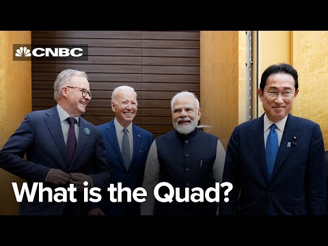四國集團正在超越軍事演習--而中國正在關注。 (The Quad is going beyond military exercises — and China is watching)