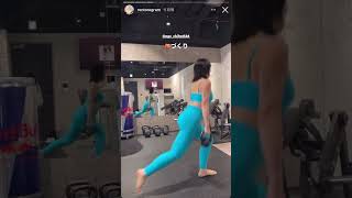 女優 (@ngs_shiho826) ジム トレーニング動画 #shorts