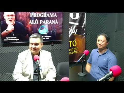 Programa Alô Paraná - Alexandre Domingues entrevista Diego Klaus e Nino Guoling da China.