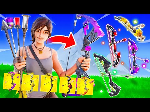 WSZYSTKIE ŁUKI w Fortnite Sezon 6