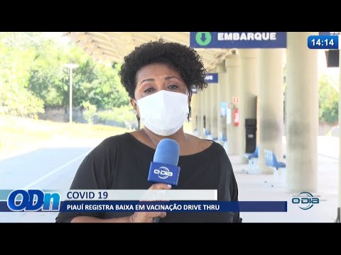 Piauí registra baixa em Drive Thru por divergências de profissionais da enfermagem 29 06 2021