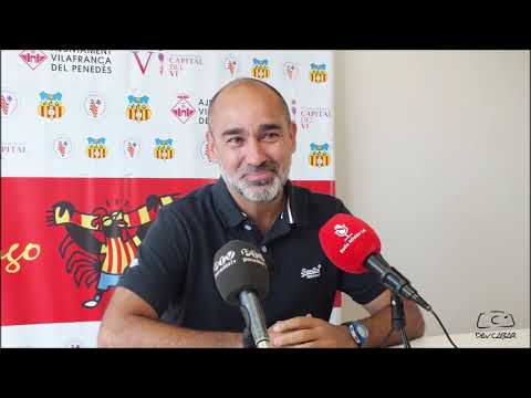 Previa C. E. L'Hospitalet - F. C. Vilafranca Iván Moreno temporada 18/19