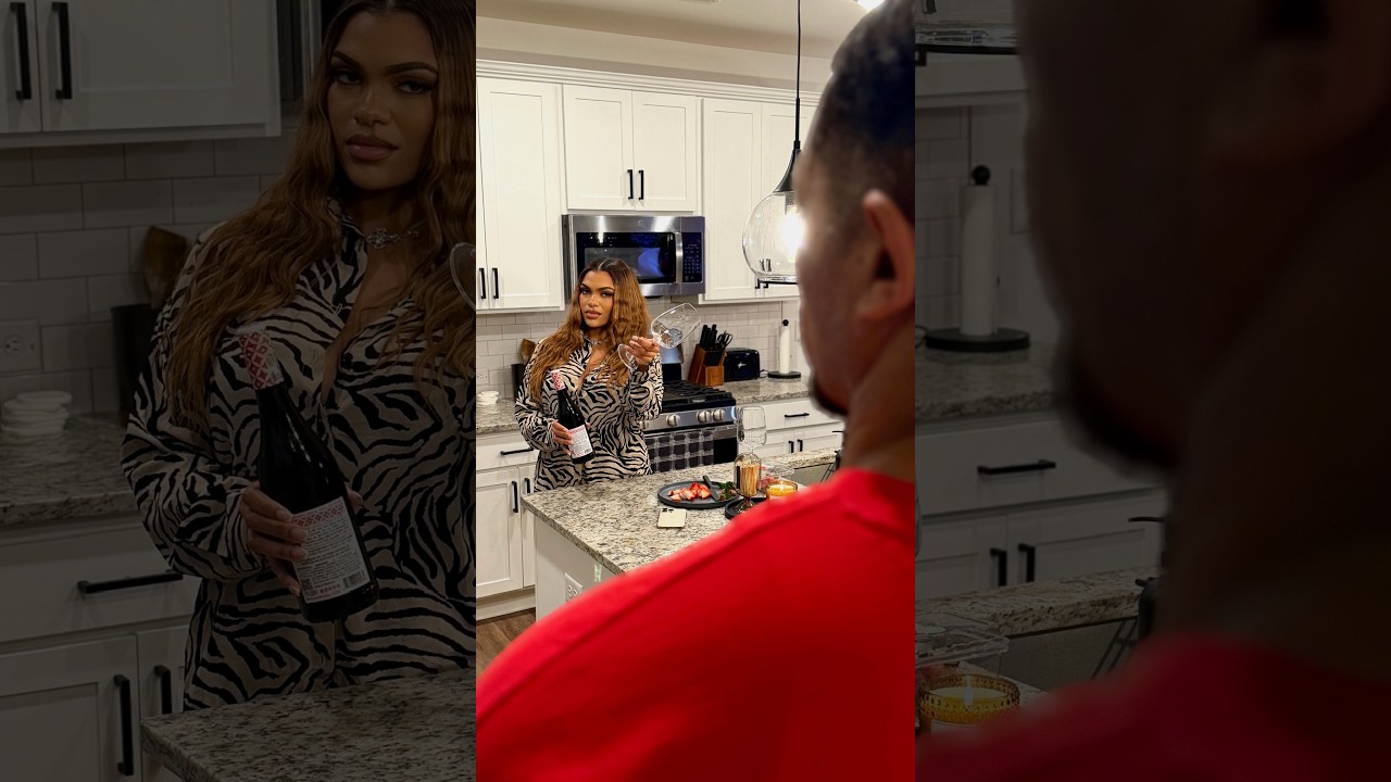 When Anthony asks Shayla if he can stay and have a drink with her!