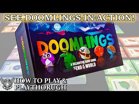 Doomlings Base Game - How to Play & 2-Player Playthrough