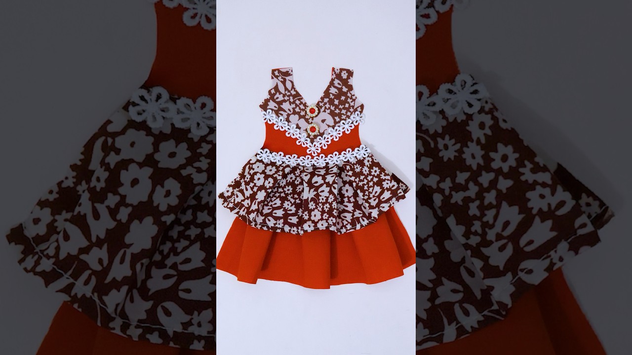 Baby Frock Design #shorts #babyfrock #fashion #frockdesign #frockcutting
