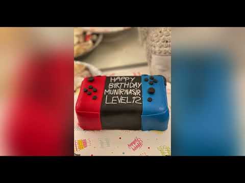 Nintendo switch cake