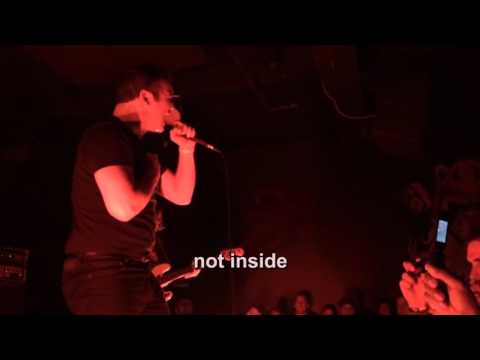 Future Islands - "Tin Man" LYRICS on screen