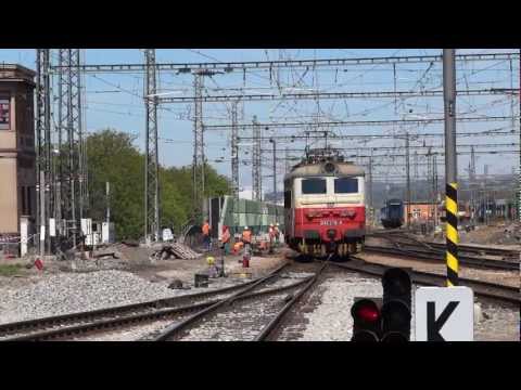 Plecháč,řada 242 připojení k soupravě České Budějovice  [ Full HD ]