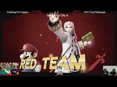 SitC4 Smash 4 Doubles - Winners Qtr Finals: ProfeDog/FG Huggles VS DFC Fluzii/Rektangle