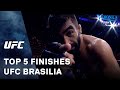 Top 5 Finishes UFC Brasilia