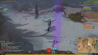 Guild Wars 2-Domain of Kourna- Dabiji Hollows Cave Mastery Point w/ Griffon