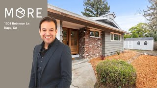 1004 Robinson Ln Property tour | Napa Realtor | Moving to Napa