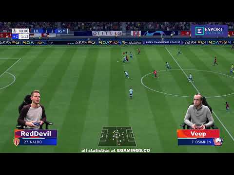 2019.11.21 ► France Cyber Stars League ► Lille (RedDevil) - Monaco (Veep)