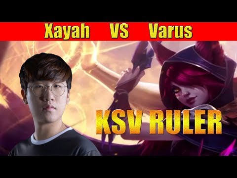KSV RULER - Xayah Adc Lane vs Varus
