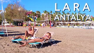 Antalya LARA walking along city &amp;amp; beach #turkey #antalya #lara