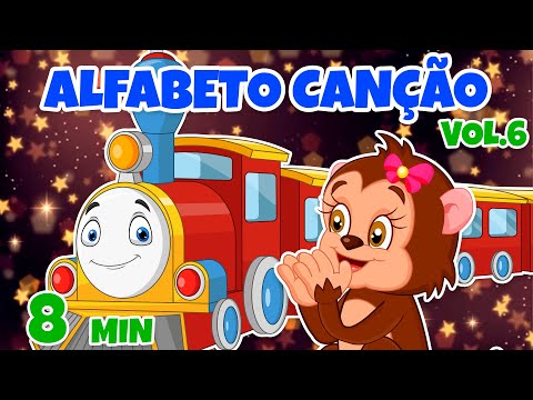 Alfabeto Canção Vol. 6 - Giramille 8 min | Desenho Animado Musical