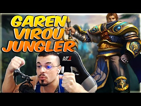 SERÁ QUE O LOL FICOU DOIDO DE VEZ? - GAREN JUNGLE