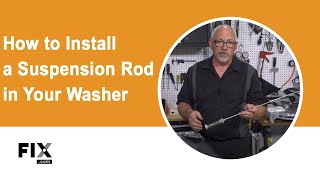 Washer Repair: How to Install a Suspension Rod in Your Washer