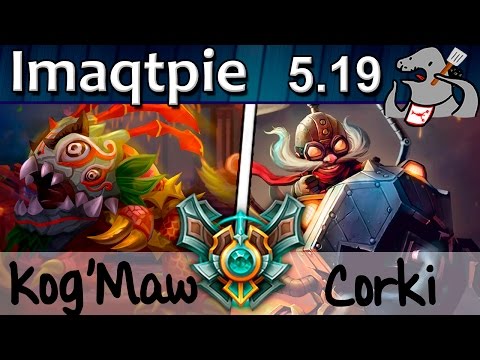 Imaqtpie - Kog'Maw/Thresh vs Corki/Braum - ADC - Master S5 | 376