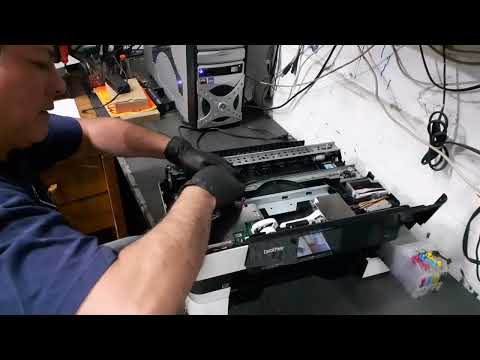 Desarme impresora Brother MFC-J6920 para cambio de cabezal en Sistemas Matrix Nezahualcoyotl