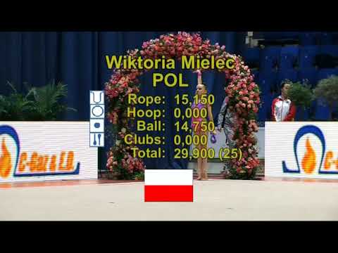 Wiktoria Mielec (POL) - Junior 25 - Irina Deleanu Cup Bucharest 2016