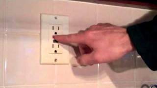 GFCI plugs, how to reset and test