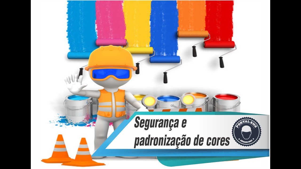 Segurança 24x7 013 - Segurança e padronização de cores no trabalho
