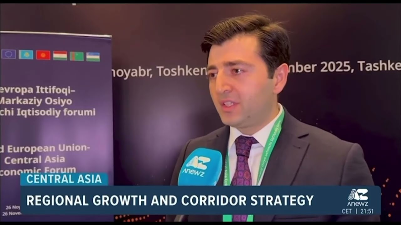TIF General Director Babayev spoke on EU - Central Asia Economic Forum and Middle Corridor