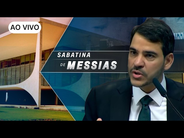 AO VIVO: BREAKING NEWS - MESSIAS PASSA POR SABATINA NA CCJ DO SENADO; ACOMPANHE - 29/04/2026