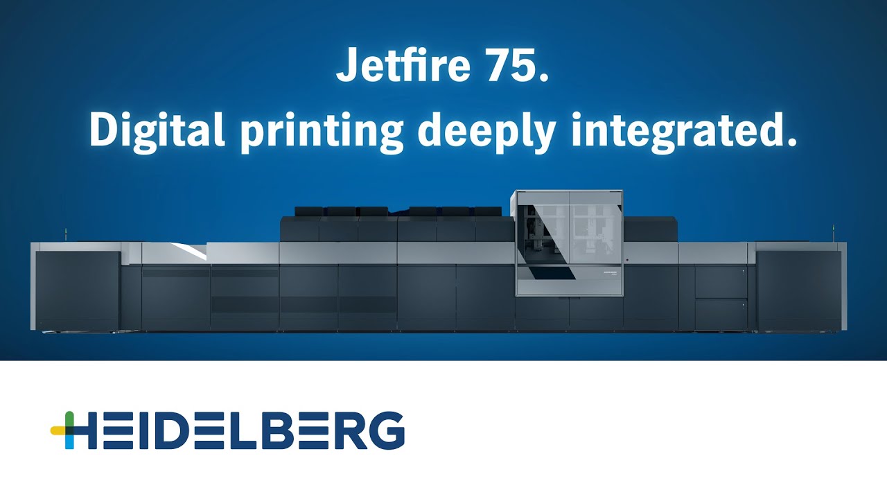 Discover the new Jetfire 75 - Digital printing deeply integrated