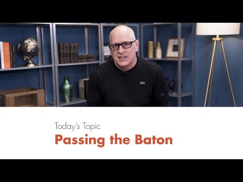 Five-Minute Leadership w/ Steve Murrell: Ep. 48-Passing the Baton
