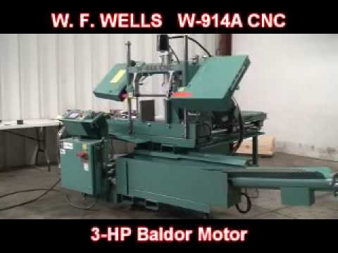 2024 W.F. WELLS W-914A CNC Horizontal Band Saws | Blackout Equipment, LLC (1)