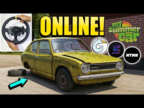 4 Guys 1 Car in My Summer Car Multiplayer!