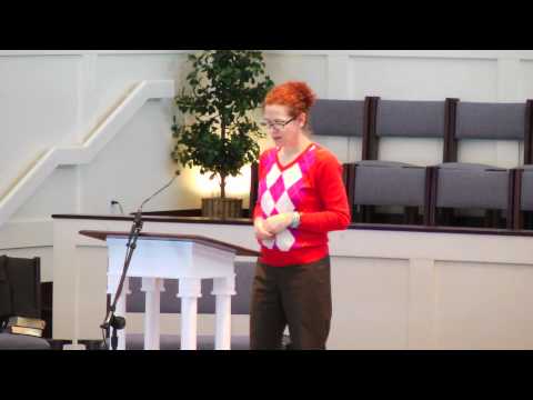 2012 02 12 9A Sermon TracyCox