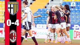 Goal glut for the Rossonere | Parma 0-4 AC Milan | Highlights Women's Serie A