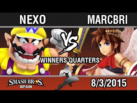 Òsom Fights National - Nexo (Wario) VS. Marcbri (Pit) SSB4 Winners Quarters