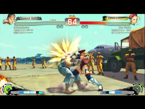 USF4 - Not Vinnie (Cammy) Vs KaizenMaster (Ryu) - Casuals 06.29.14 - YELLOW BAR