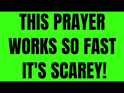 THIS PRAYER WORKS SO FAST - PRAY NOW | Powerful Miracle Prayer To God For Blessings God Helps
