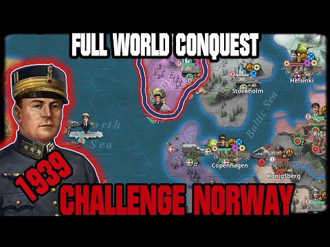 NORWAY 1939 CHALLENGE WORLD CONQUEST! World Conqueror 4