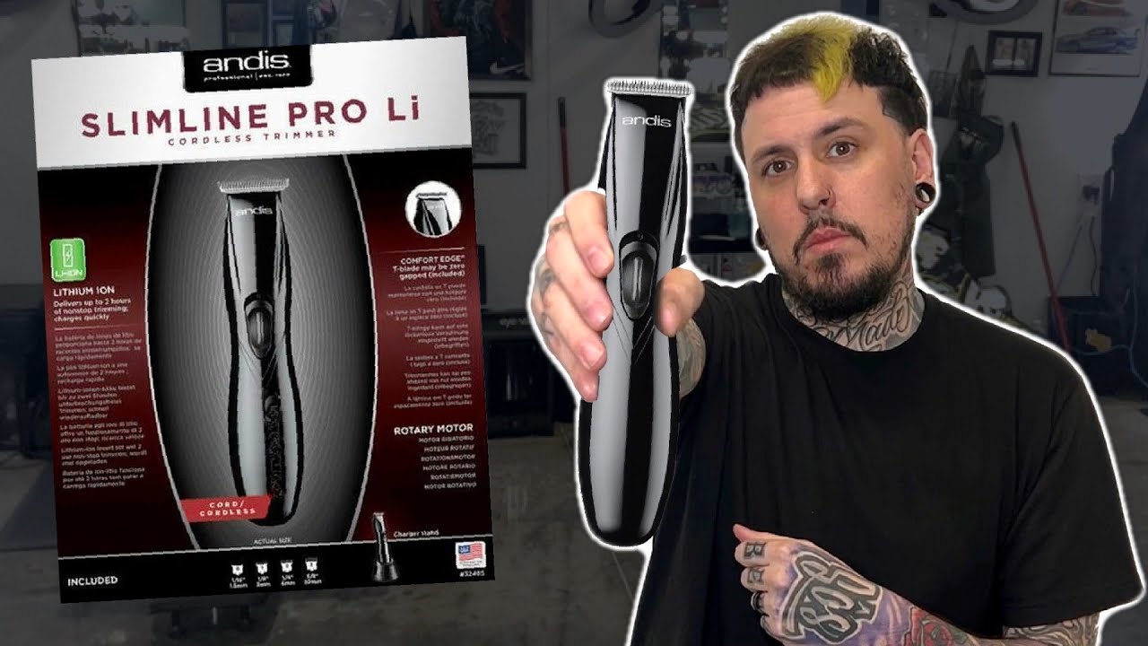 HOW TO ZERO GAP Slimline Pro Li Andis Trimmer