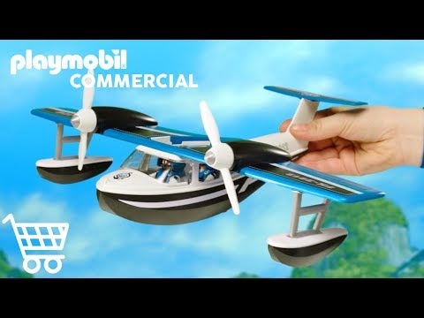 Hovercraft e Hidroavião da PLAYMOBIL