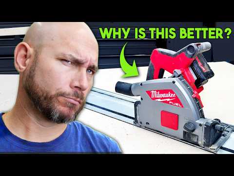 Track Saw is 99% Better Than a Circular Saw for Woodworking.