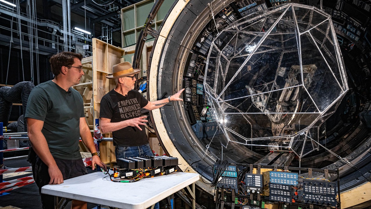 How Project Hail Mary's Spaceship Set Was Built!