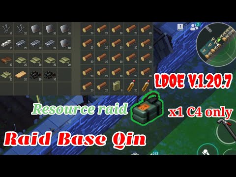 Raid Qin | 1 C4 only | Last Day on Earth v.1.20.7