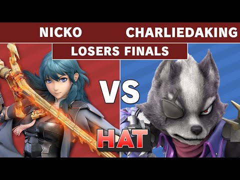 HAT 98 - Demise | Nicko (Byleth) Vs. Charliedaking (Wolf) Losers Finals - Smash Ultimate