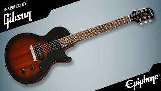 Video thumbnail for Epiphone Les Paul Junior - Tobacco Burst sound & review by Lauda Central Europe