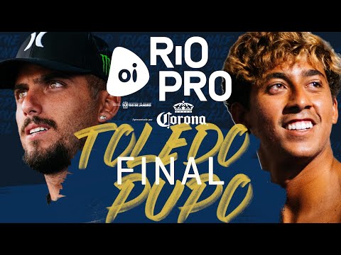 Filipe Toledo vs Samuel Pupo | Oi Rio Pro - Full Final Heat Replay