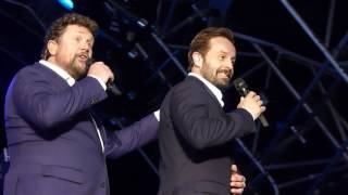 Alfie Boe &amp; Michael Ball - Stairway To Paradise &amp; Me And My Shadow - Euston Hall, 24.06.17 HD