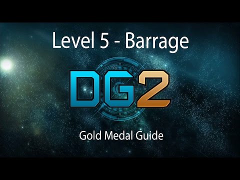Defense Grid 2 - level 5 Barrage - Gold Medal Guide - Alien Tears Achievement